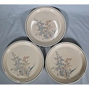 Lot of (3) Vintage Noritake Keltcraft Ireland Kilkee Dinner Plates Butterfly